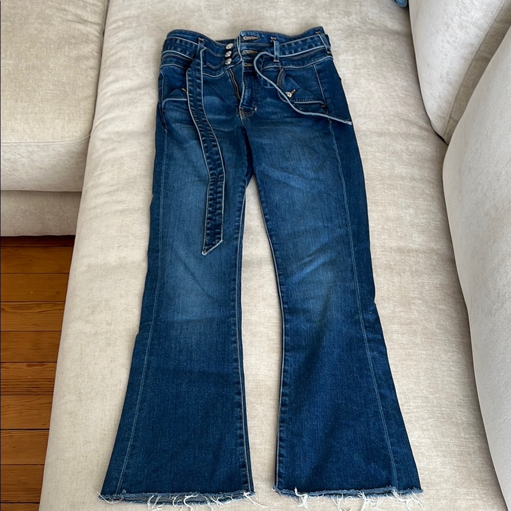 Veronica Beard Giselle Flare Extra High Rise